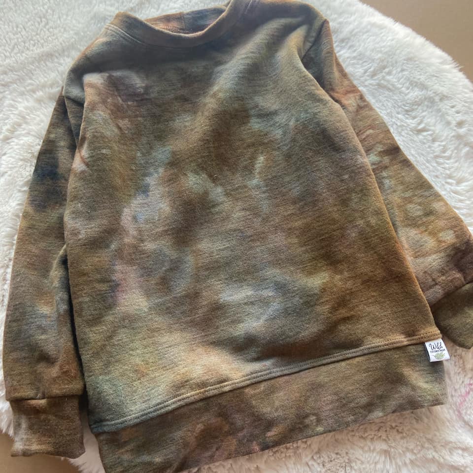 Wool Jersey (97% wool, 3%spandex, felted)- Pullover- size 5