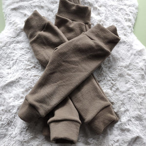 Wool Interlock Cuffed Joggers - Sizes 6-12 or 12-18 Months, Size 2