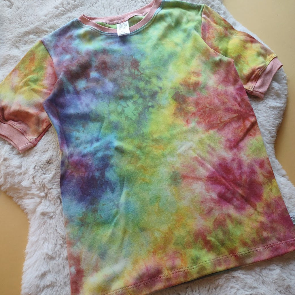 Cotton Handmade & Hand Dyed Classic Crew- Size 8