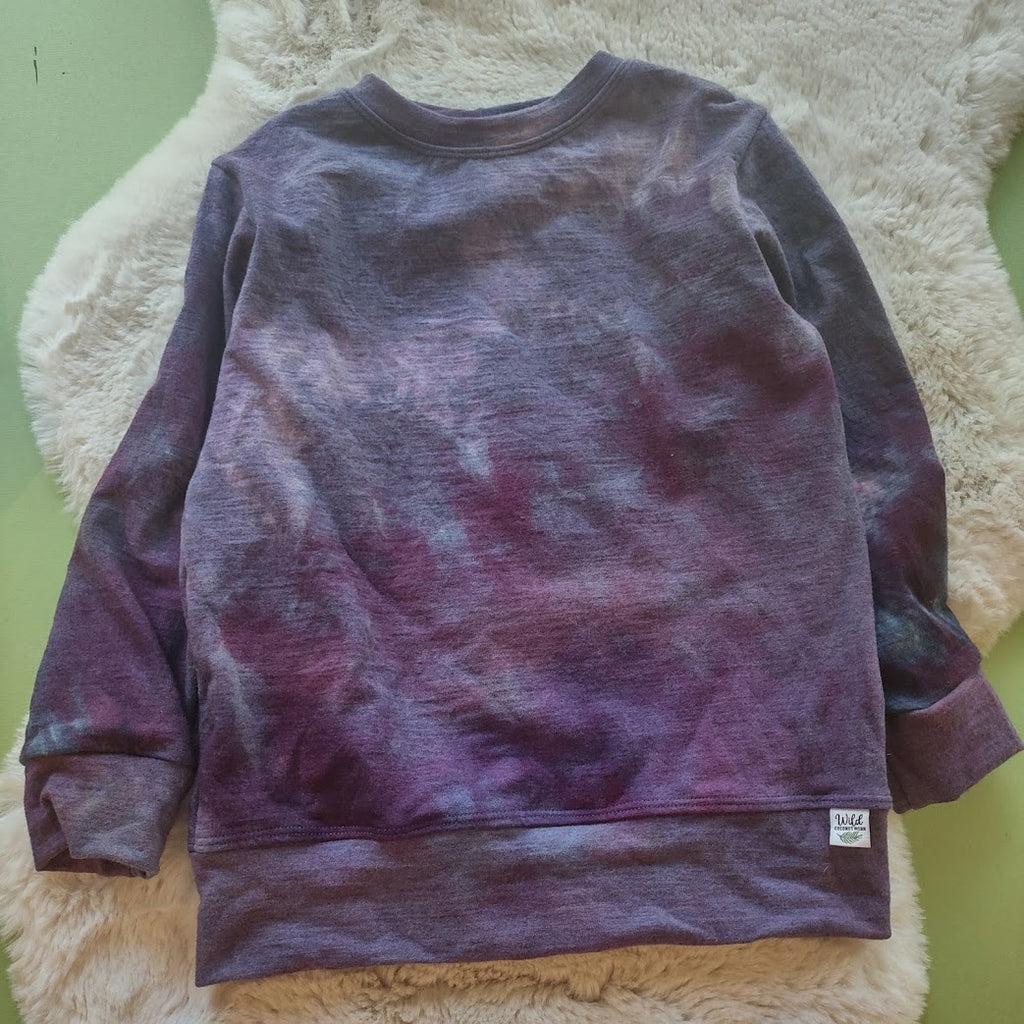 Wool Felted Jersey Pullover- Size 7